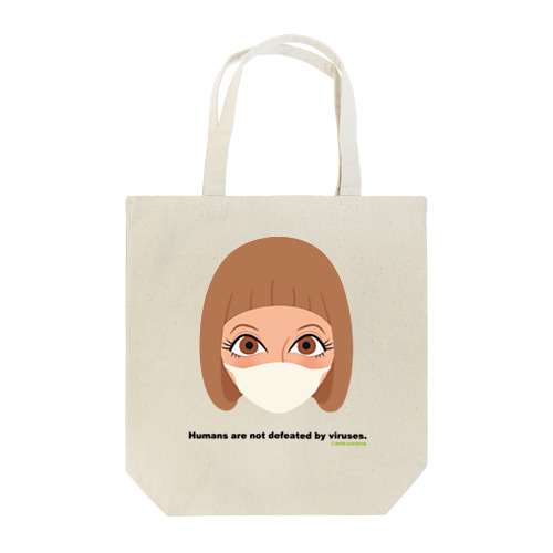 マスクの女の子02 Tote Bag