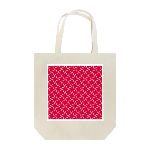 きまぐれWa風「千鳥卍」_紅（ベニ） Tote Bag