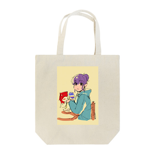 朝ごはんお団子パーカー Tote Bag