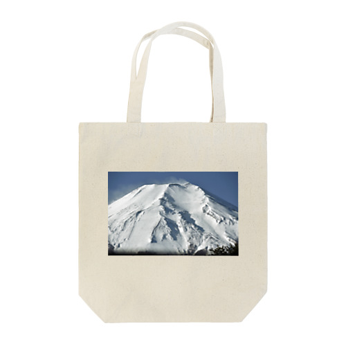 冠雪した富士山_003 Tote Bag