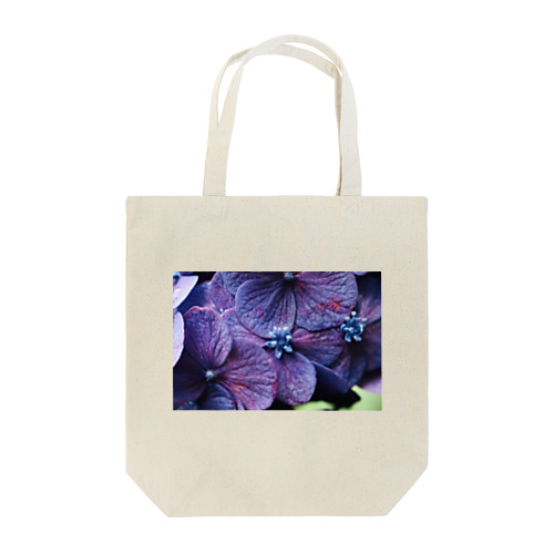 紫陽花　紫 Tote Bag