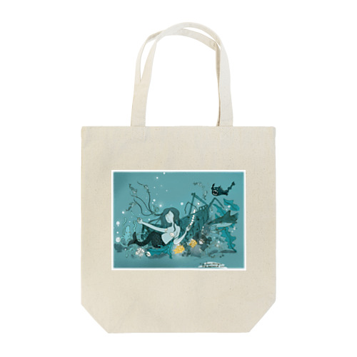 ビッグマーメイド Tote Bag