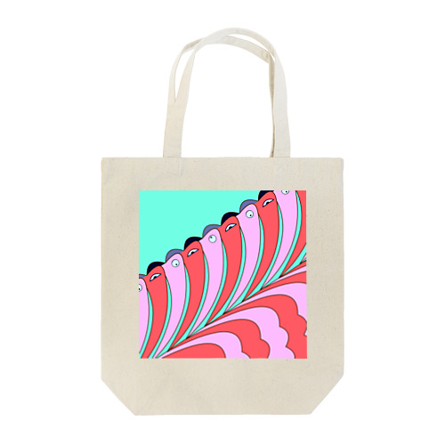 カラフラミンゴ Tote Bag