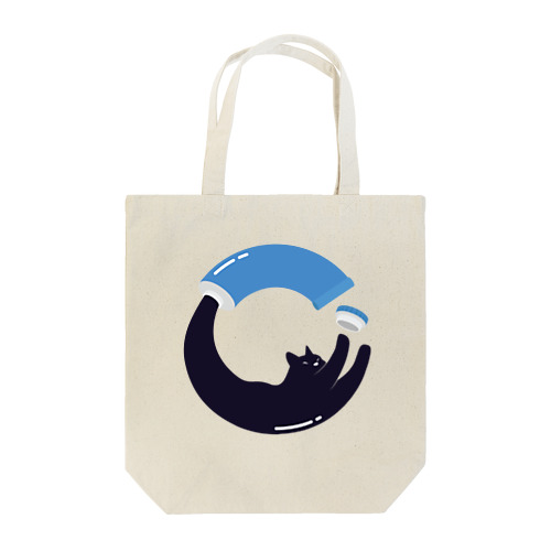 Cat from tube Tote Bag