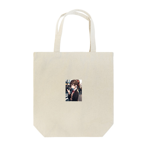 可愛いJKポニーテール Tote Bag