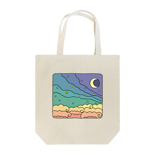 Night Cell Color Tote Bag
