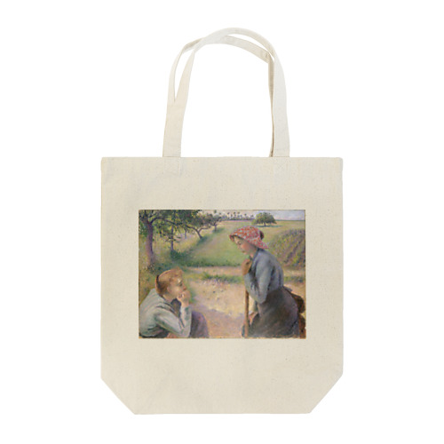 2人の若い農夫 / Two Young Peasant Women Tote Bag