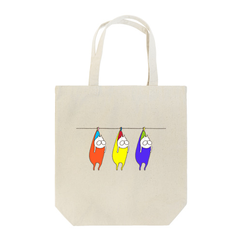 ねこタイツの洗濯 サイケデリック Tote Bag