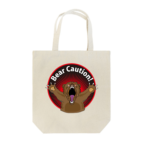 Bear Caution! Tote Bag