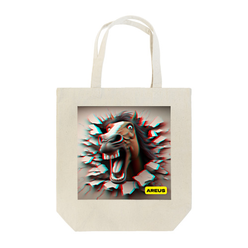 AREUS×3D Horse Tote Bag
