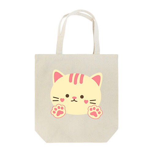 猫の可愛い画像のグッツ販売『ねこりんぱ』 トートバッグ