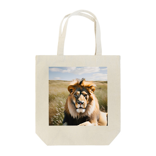 百獣の王ライオン Tote Bag