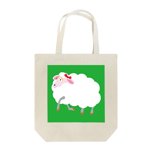 羊〜さんが、転ばない。。。 Tote Bag