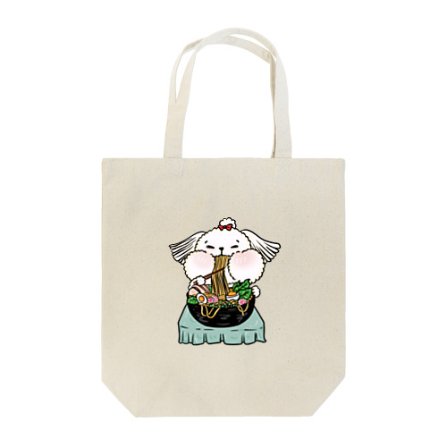 プードルラーメン Tote Bag