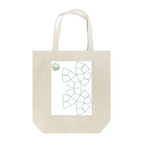 柘榴石（２４面体結晶図＋展開図） Tote Bag