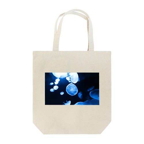 青と海月 Tote Bag