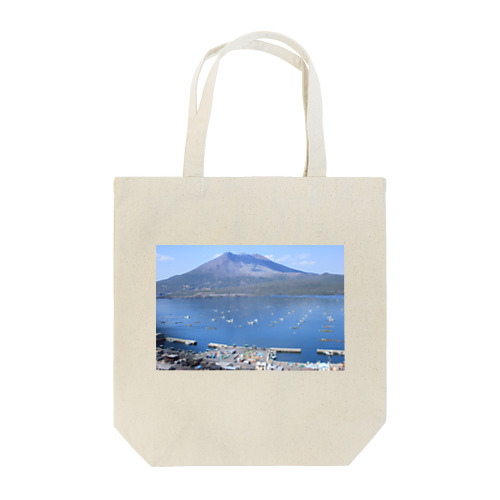 鹿児島　桜島風景 Tote Bag