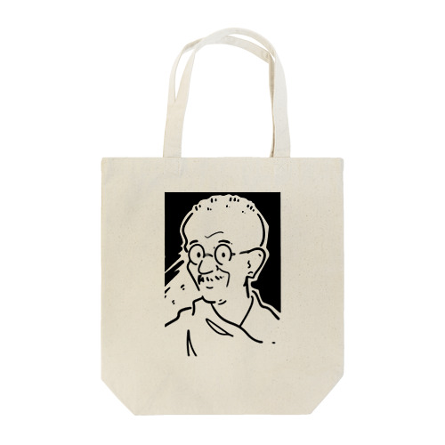マハトマ・ガンディー(Mahatma Gandhi) Tote Bag