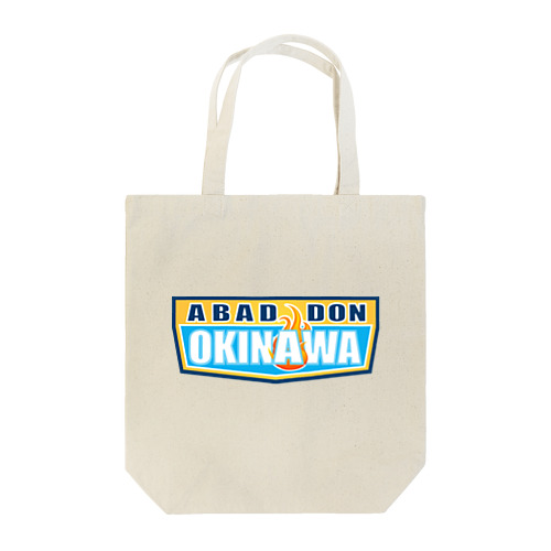 ABADDON OKINAWA BLUE LOGO Tote Bag