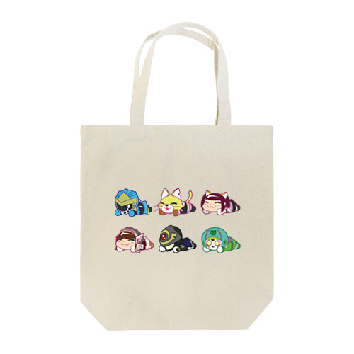 寝そべりオールスター Tote Bag