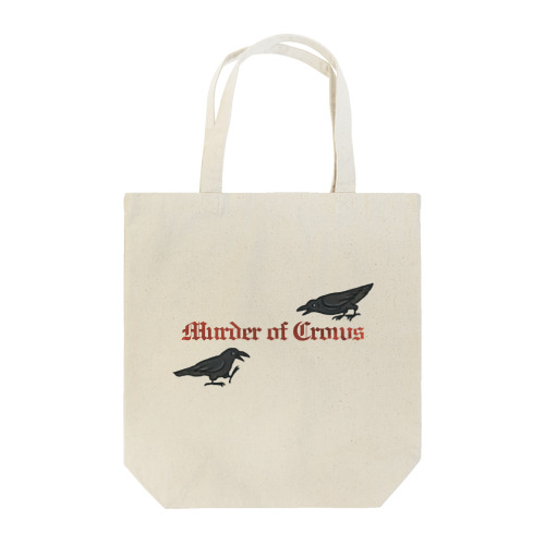 Murder of Crows Tote Bag