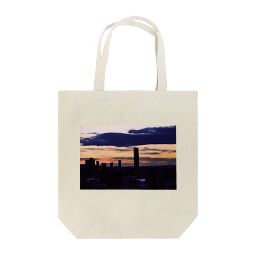 札幌の夕日 Tote Bag