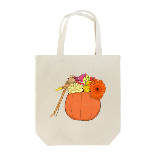 秋のかぼちゃの飾り Tote Bag