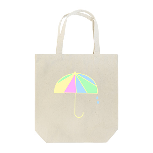カラフル雨傘 Tote Bag