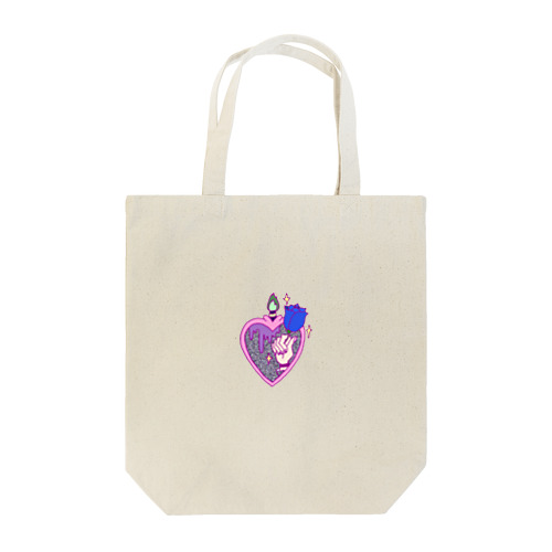 ドッキュン モチーフ Tote Bag