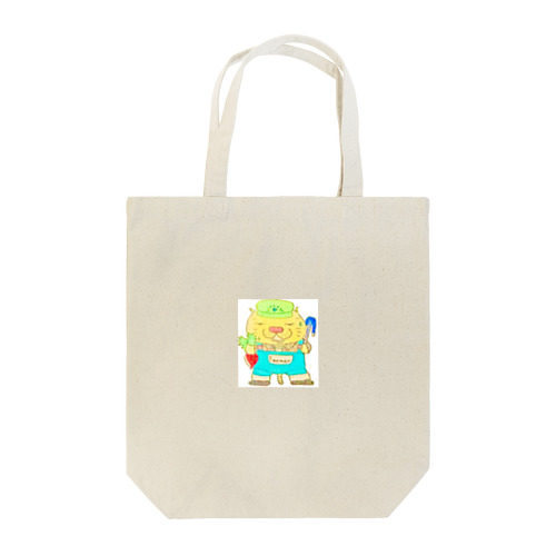 可愛い猫の農家さん Tote Bag