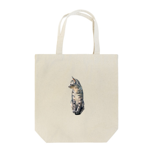 ちょこんと座る猫 Tote Bag