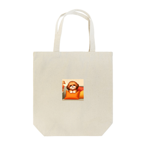 ドット絵の愛犬トットちゃん Tote Bag