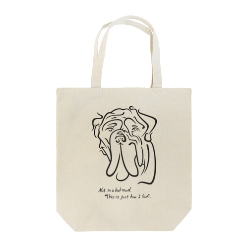 ナポリタン・マスティフ Neapolitan Mastiff Tote Bag