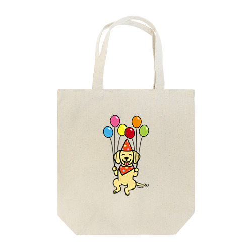 バースデーイエローラブラドール Tote Bag