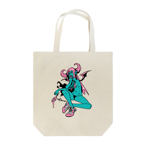 ロックT ROCK'N PUNK - 悪魔ちゃん スニーカー Tote Bag