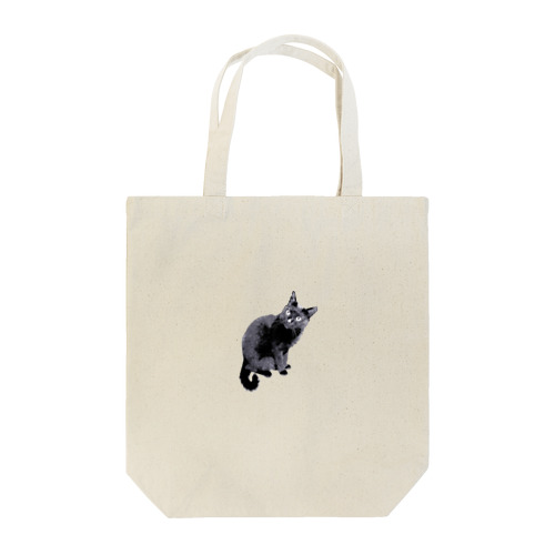 black cat Tote Bag