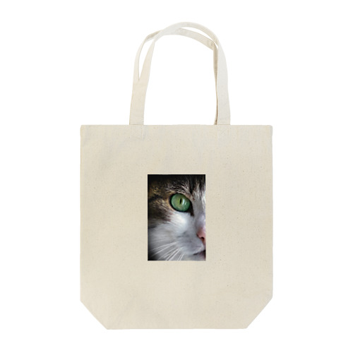 猫（片目） Tote Bag
