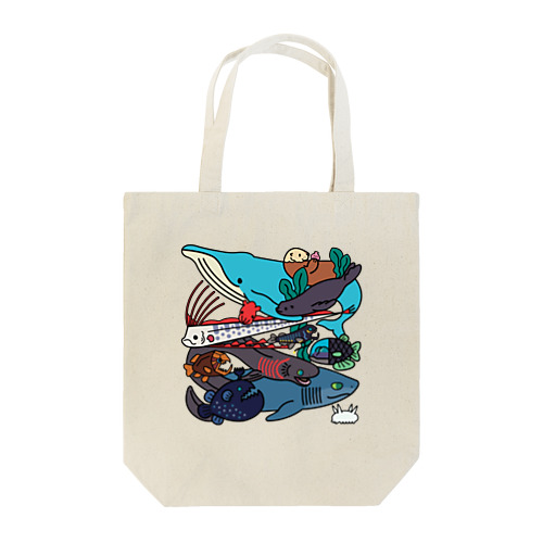 海の生き物たち Tote Bag