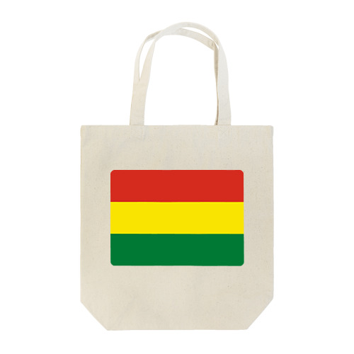 ボリビアの国旗 トートバッグ