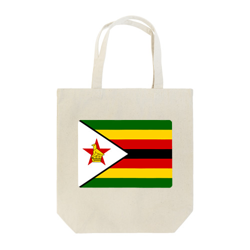 ジンバブエの国旗 トートバッグ