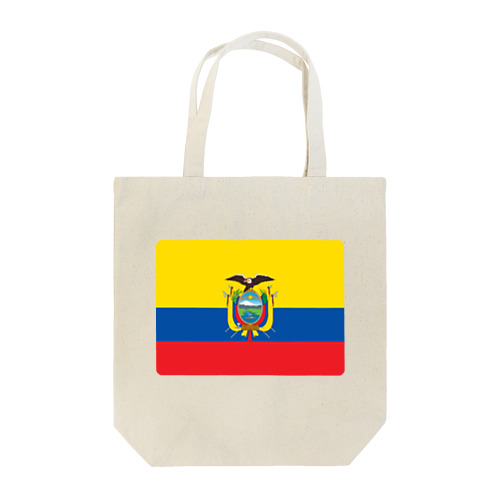 エクアドルの国旗 トートバッグ
