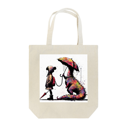 恐竜と少女　Ⅳ Tote Bag