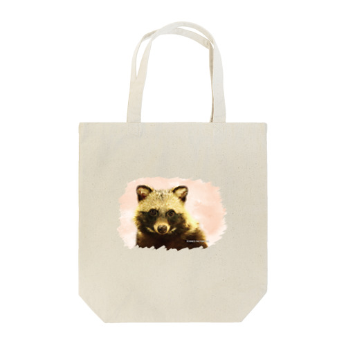 たぬきのリンク　ピンク Tote Bag