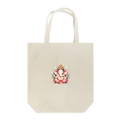 瞑想ガネーシャ Tote Bag
