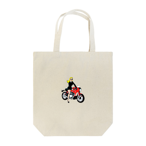 バイク女子 Tote Bag