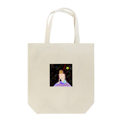 Planet girl Tote Bag