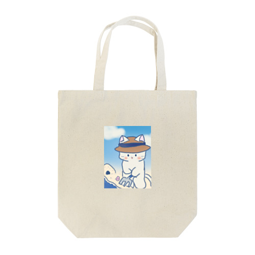 潮干狩りねこちゃん Tote Bag