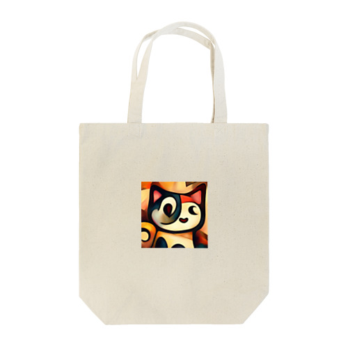 Mysterious Cat Tote Bag