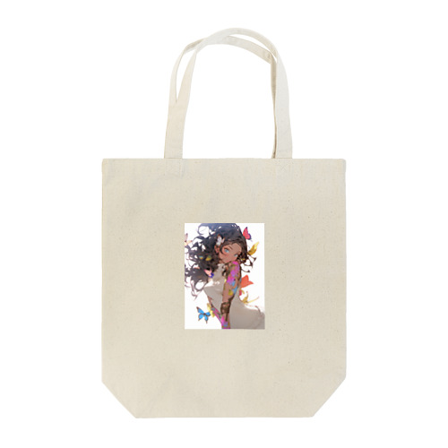 女と蝶　なでしこ1478 Tote Bag