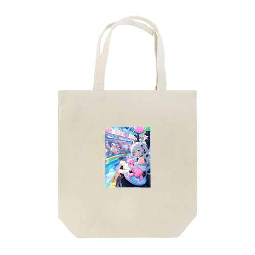 シ一バラダイスで遊ぼう　クニちゃん　2496 Tote Bag